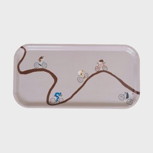 Fine Little Day Giro dienblad 22x43 cm Roze