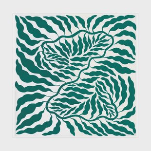 Fine Little Day Green poster 70x70 cm