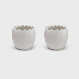 Cooee Design Cooee eierdop 2-pack White