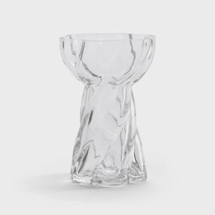 Cooee Design Twist bulb vaas 12,8 cm Clear