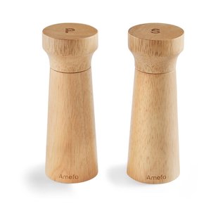 Amefa Zout- en pepermolen 15 cm 2-pack Modern wood