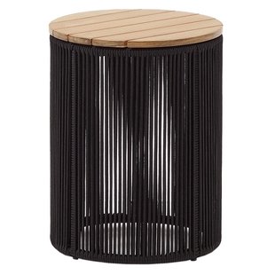 Kave Home Dandara Bijzettafel&Oslash;40 Zwart
