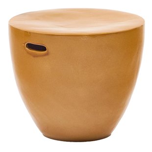 Kave Home Mesquida Bijzettafel Keramiek Mustard