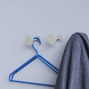 Hübsch jashaak Flare, zandkleurig, ijzer, Ø 5 cm