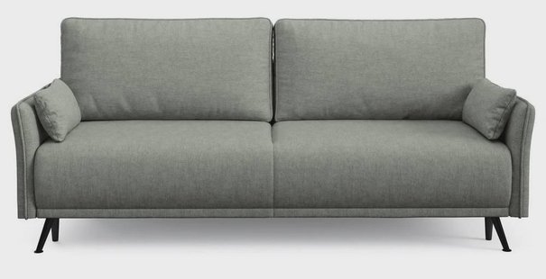 Slaapbank Seriate chenille met opbergruimte | NADUVI Collection