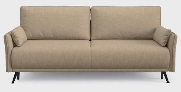 Slaapbank Seriate chenille met opbergruimte | NADUVI Collection