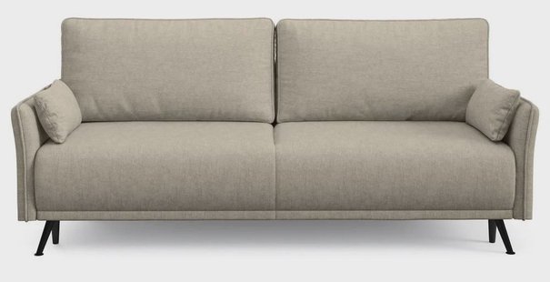 Slaapbank Seriate chenille met opbergruimte | NADUVI Collection