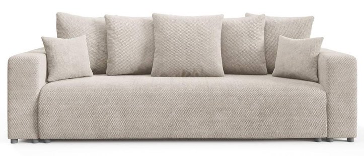 Slaapbank Laurel chenille met opbergruimte | NADUVI Collection