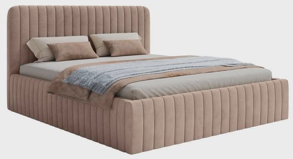 Bedframe Destro velvet met opbergruimte 160 x 200 | NADUVI Collection