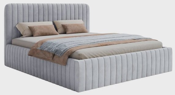 Bedframe Destro velvet met opbergruimte 160 x 200 | NADUVI Collection