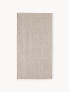 Indoor &amp; outdoor dubbelzijdig vloerkleed Cort met zigzag patroon