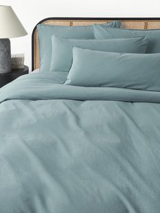 Dekbedovertrek van gewassen perkalkatoen Debbie