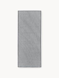 Indoor &amp; outdoor dubbelzijdige loper Cort met zigzag patroon