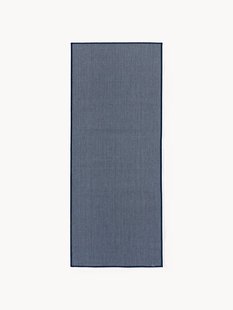 Outdoor dubbelzijdige loper Cort met zigzag patroon