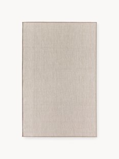 Indoor &amp; outdoor dubbelzijdig vloerkleed Cort met zigzag patroon