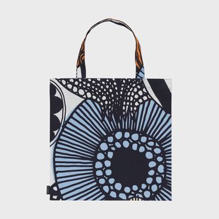 Marimekko Siirtolapuutarha tas 43x44 cm White-yellow-orange-light blue