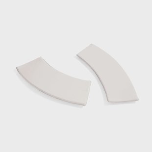 HAY Palissade Dining zitkussen parkbank in-out 2-delig Cream white