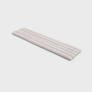 HAY Palissade Chaise lounge Soft Quilted chaise longue kussen Cream white