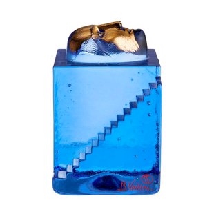 Kosta Boda Fortress Man BV AC-25 Blauw