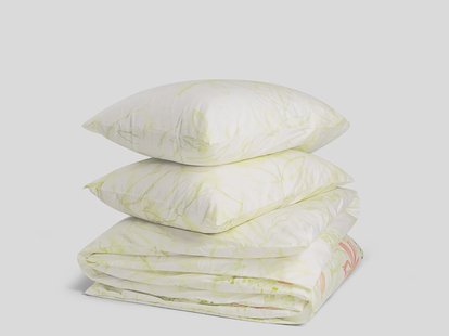 Yumeko Dekbedovertrek katoen satijn cosmea 100% biologisch katoen, satijn geweven