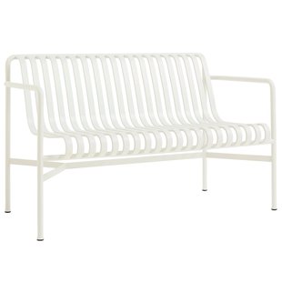 Hay Palissade Dining Tuinbank Cream White