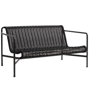 Hay Palissade Cord Lounge Tuinbank Anthracite