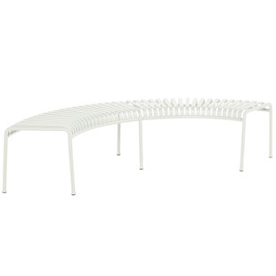 Hay Palissade Park Tuinbank Zonder Rugleuning Cream White