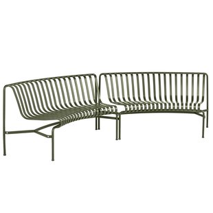 Hay Palissade Park Tuinbank Rond Set Van 2 In/in Olive