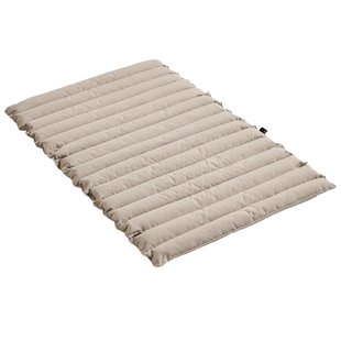 Hay Quilted Kussen Beige Sand Voor Traverse Lounge Tuinstoel