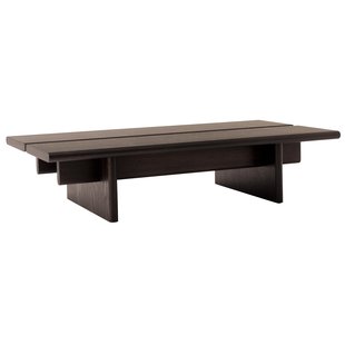 &amp;tradition Ita OS3 Salontafel 60 Donkerbruin Gebeitst