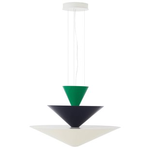 &amp;tradition Gio LN15 Hanglamp&Oslash;92 Signal Green/Deep Blue/Ecru White