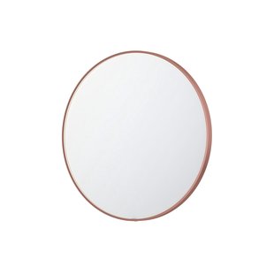 Spiegel INK SP24 80x4x80 cm incl. direct LED-Verlichting Rondom en Spiegelverwarming Geborsteld Koper