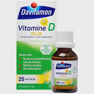 Davitamon Vitamine D olie 25ml