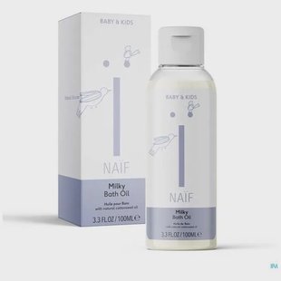 Naif baby bath oil milky 100ml
