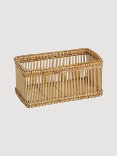 Handgemaakte opbergmand Bamb van rotan