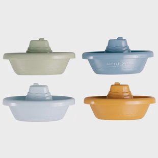 Little Dutch stapelbare badbootjes - 4 stuks