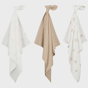 Prénatal hydrofiele luiers beer 3 stuks