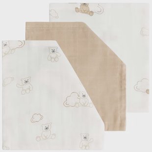 Prénatal hydrofiel washand 3 stuks