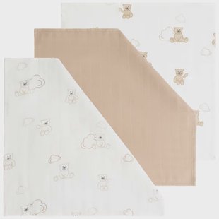 Prénatal hydrofiele monddoekjes 3 pack