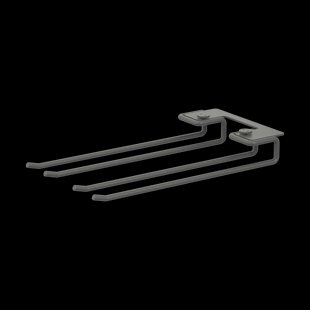 String String handdoekenrek 2-pack Donkergrijs, 20 cm