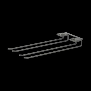 String String handdoekenrek 2-pack Donkergrijs, 30 cm