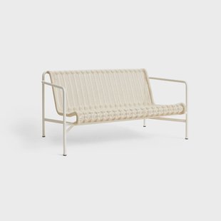 HAY Palissade Cord lounge bank Cream white