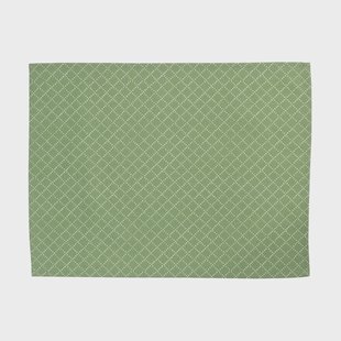 Almedahls Prickruta placemat 34x45 cm 2-pack Groen