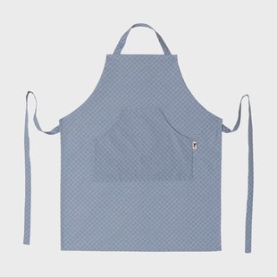 Almedahls Prickruta schort Blauw