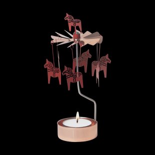 Pluto Design Dalahäst engelenspel Koper-rood