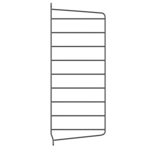 String Furniture Wall Side Panel 1-pack 50 X 20 Cm Donkergrijs