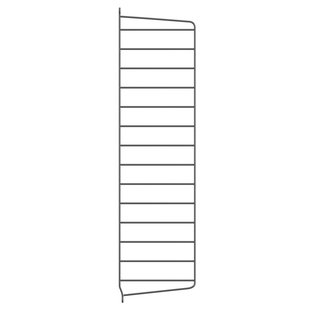 String Furniture Wall Side Panel 2-pack 20 X 75 Cm Donkergrijs
