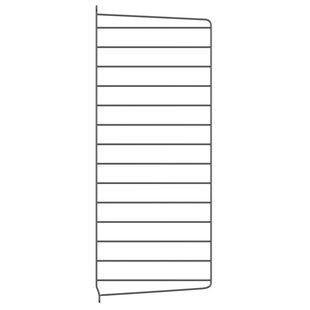 String Furniture Wall Side Panel 1-pack 30 X 75 Cm Donkergrijs