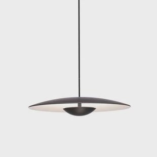 Marset Ginger Ø32 hanglamp LED 1-10V wengé|wit Marset Ginger Ø32 hanglamp LED 1-10V wengé|wit