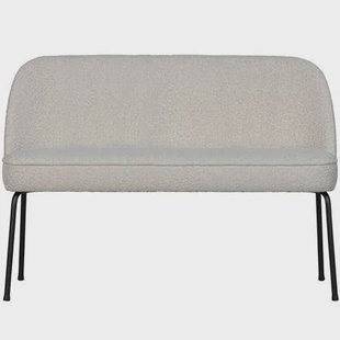 WOOOD Vogue Eetbank - Velvet - Naturel - 83x120x59